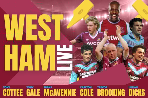 An Evening with West Ham Legends breaks